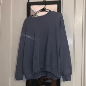 american eagle oversized crew neck